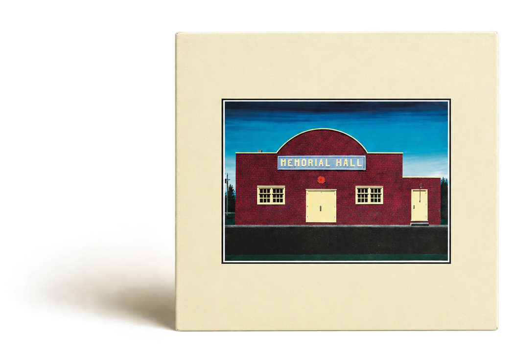 Memorial Hall original album artwork, including border